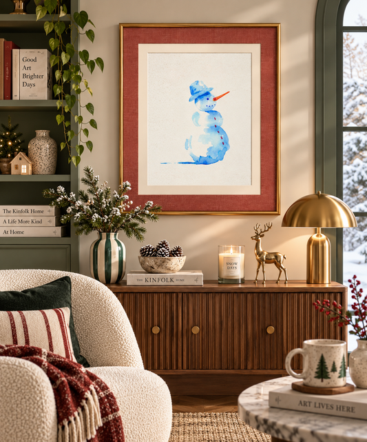 Frosty Blue Fellow