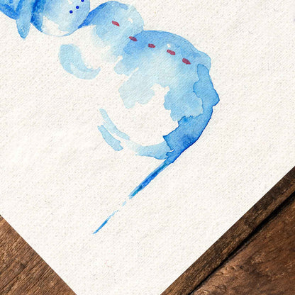 Frosty Blue Fellow